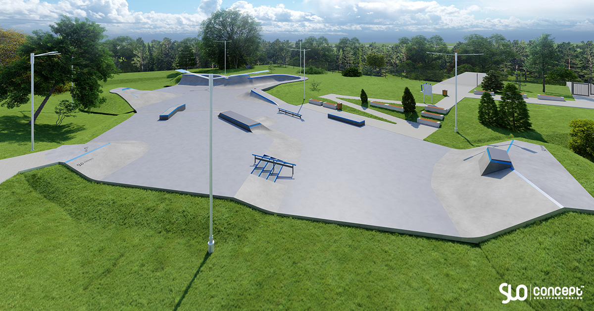 Concrete Skatepark Design - Drezdenko