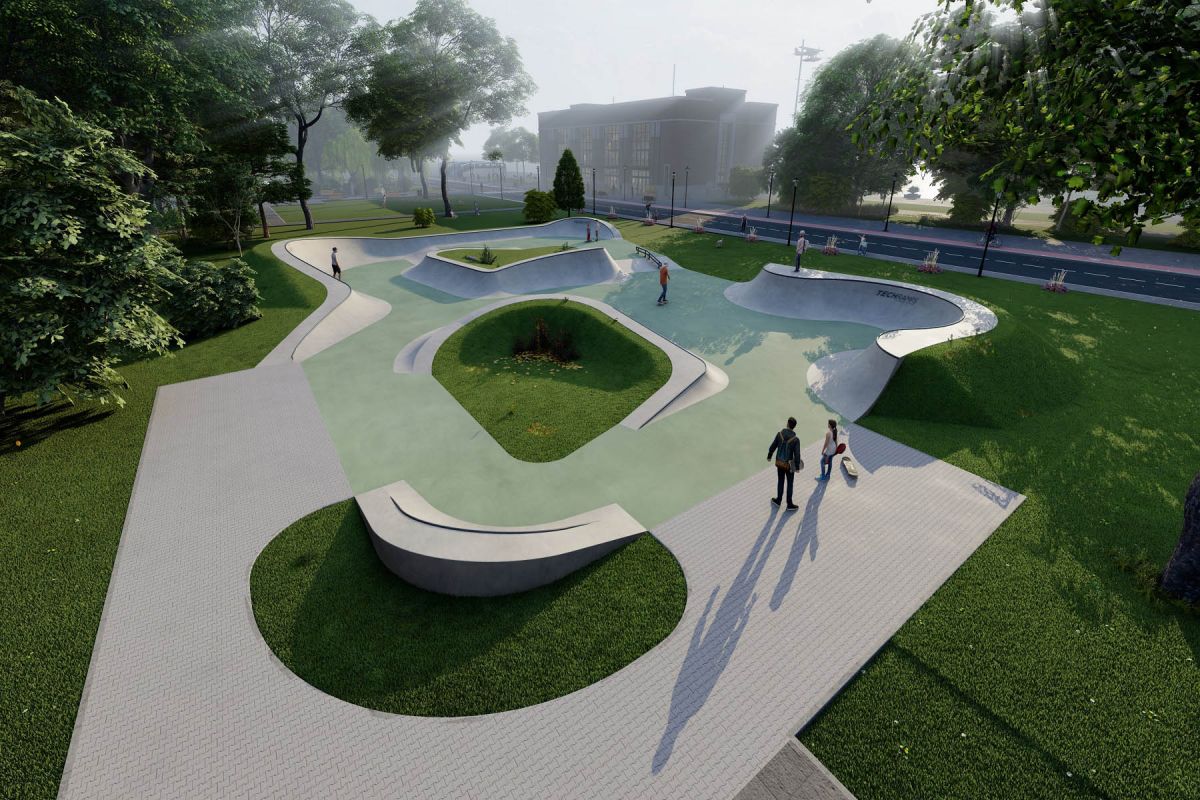 Skateparkprosjekter - Szczecin (ul. Chełmińska)