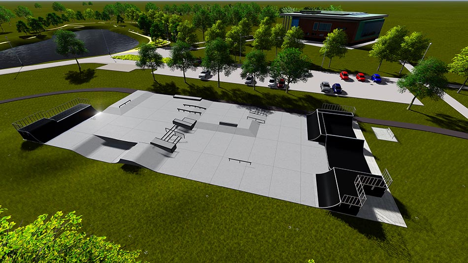 Skateparkprosjekter - Busko-Zdrój