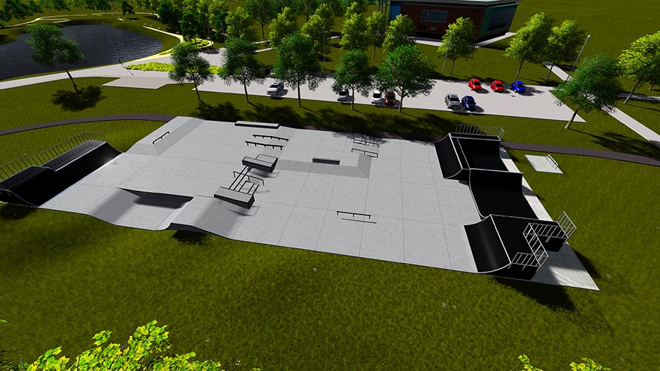 Skateparkprosjekter - Busko-Zdrój