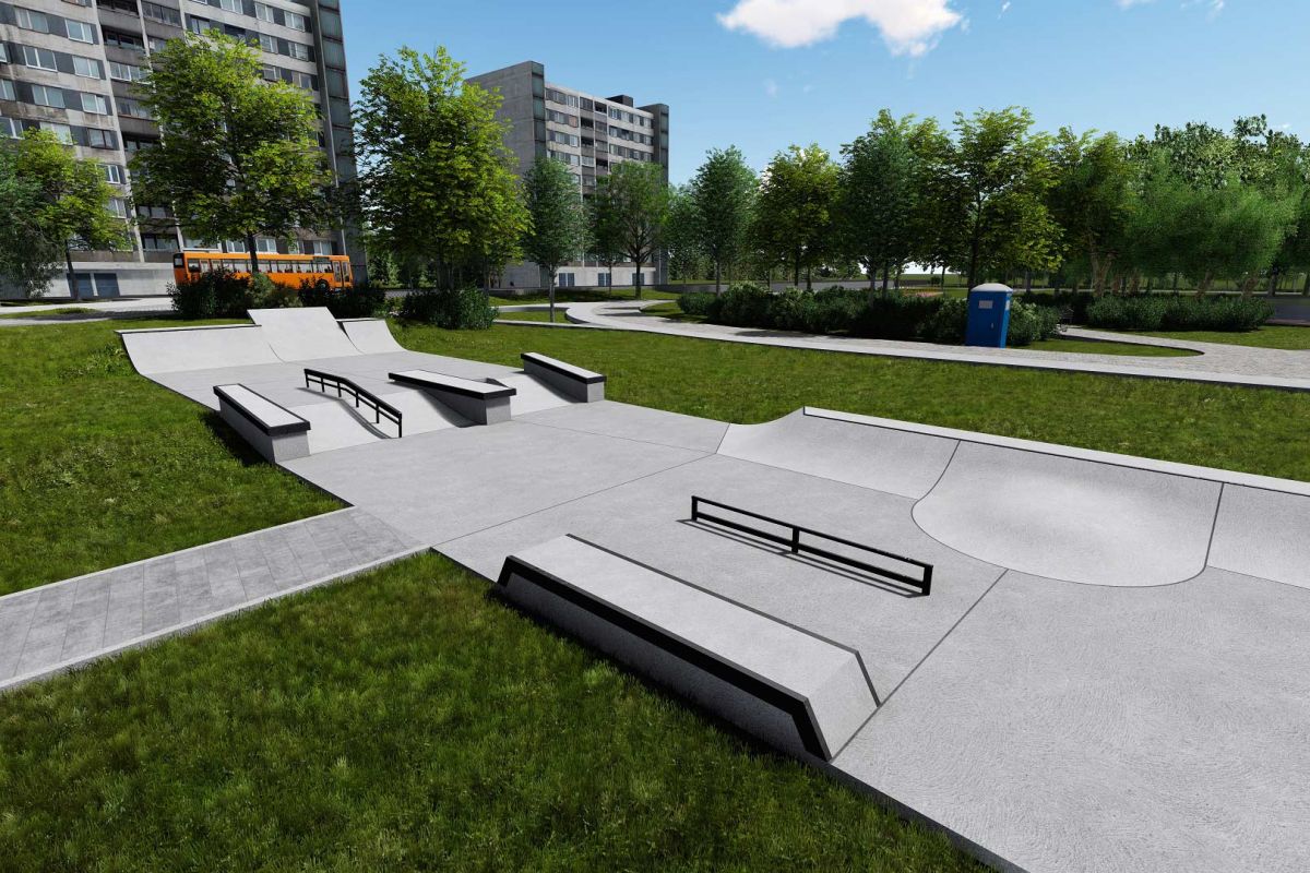 Skateparkprosjekter - Sobótka