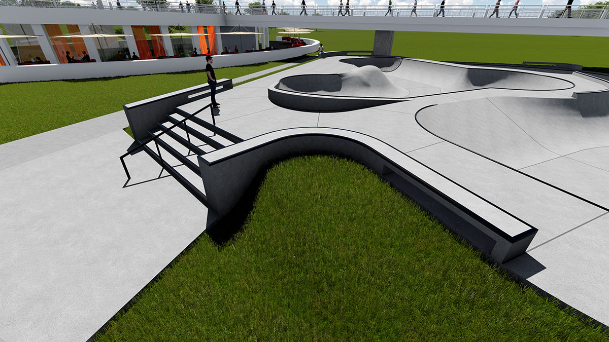 Skatepark project - Vilnius