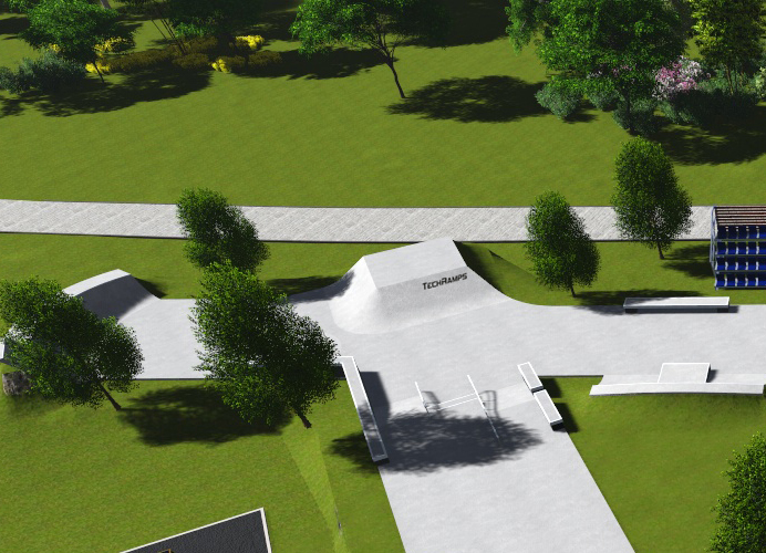 Skatepark project - Izhevsk