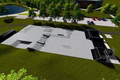 Skatepark project - Busko-Zdrój