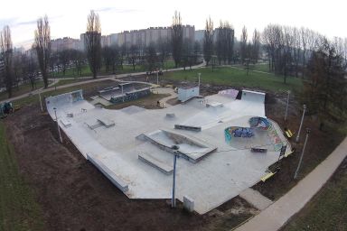 Skatepark project - Krakow Mistrzejowice