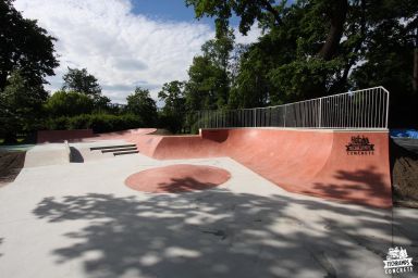 Skatepark project -Kraków - Park Jordana