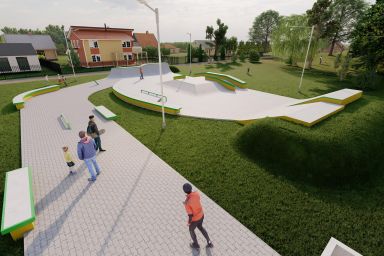 Skatepark project - Leszno