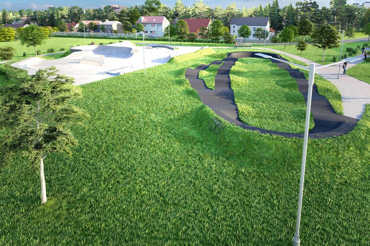 Skatepark project - Zabierzów