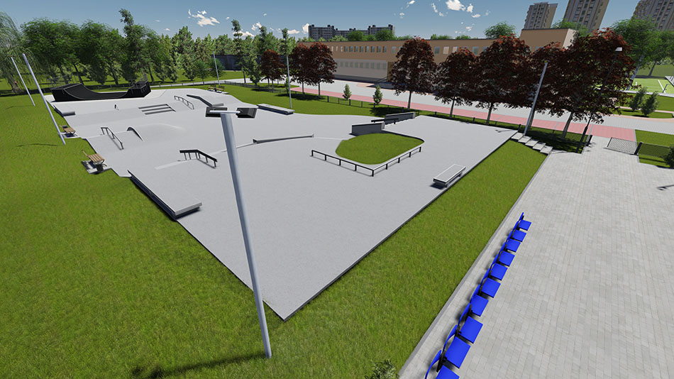 Skatepark project - Bedzin