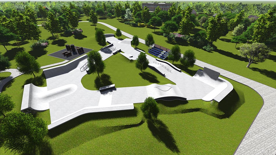 Skatepark project - Izhevsk