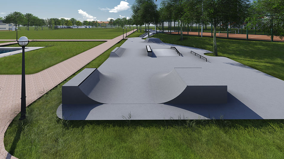 Skatepark project - Stopnica