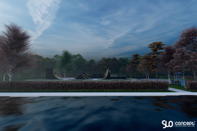 Projet de skatepark en béton - Lędziny