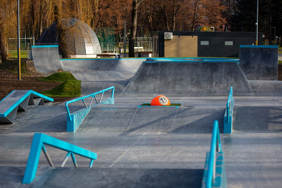 Projekt skateparku betonowego - Brzeszcze 