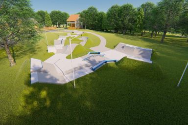 Skateparkprosjekter - Kraków (ul. Kąpielowa)