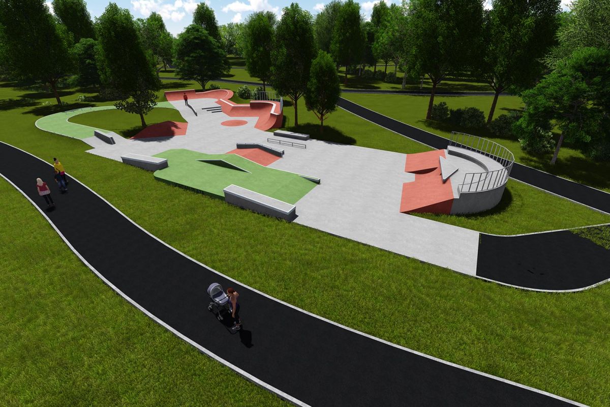 Skateparkprosjekter - Kraków - Park Jordana