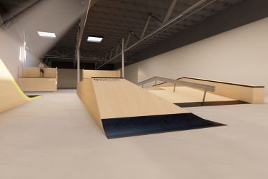 Indoor skatepark project - Radom