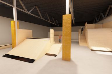 Indoor skatepark project - Radom
