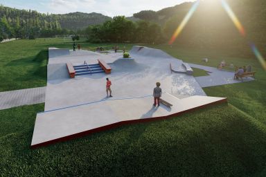 Skaterparkprosjekt i betong - Stronie Śląskie