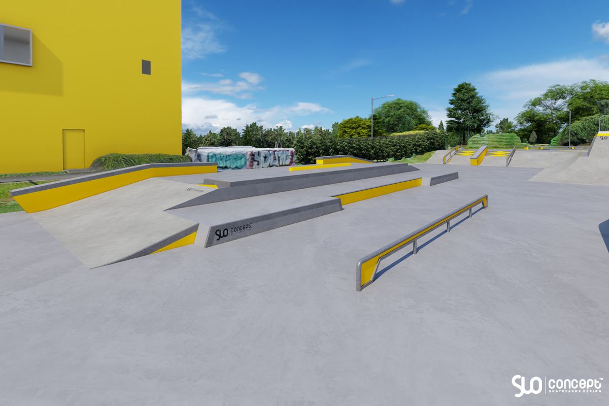 Concrete skatepark project - Tarnowskie Góry