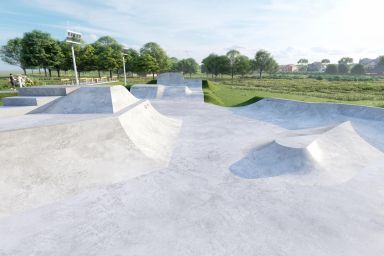 Projekt Skatepark aus Beton - Pniewy