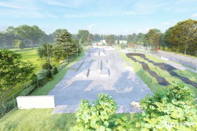 Concrete skatepark and pumptrack project - Zgorzelec