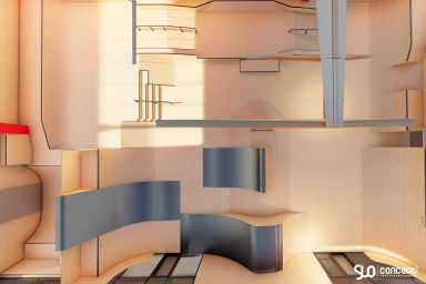 Indoor modular skatepark project - Zory