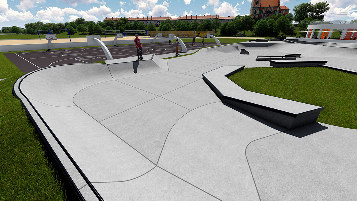 مشاريع Skatepark - Vilnius
