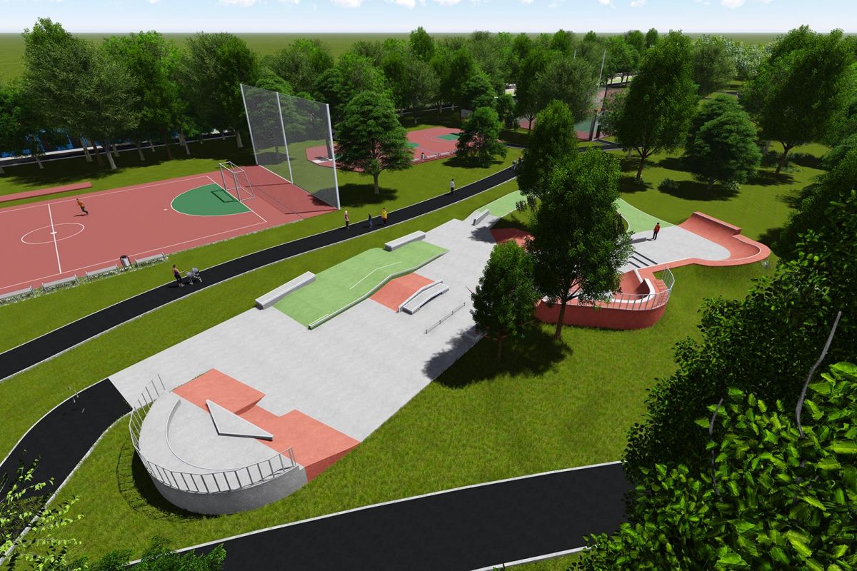 مشاريع Skatepark - Kraków - Park Jordana
